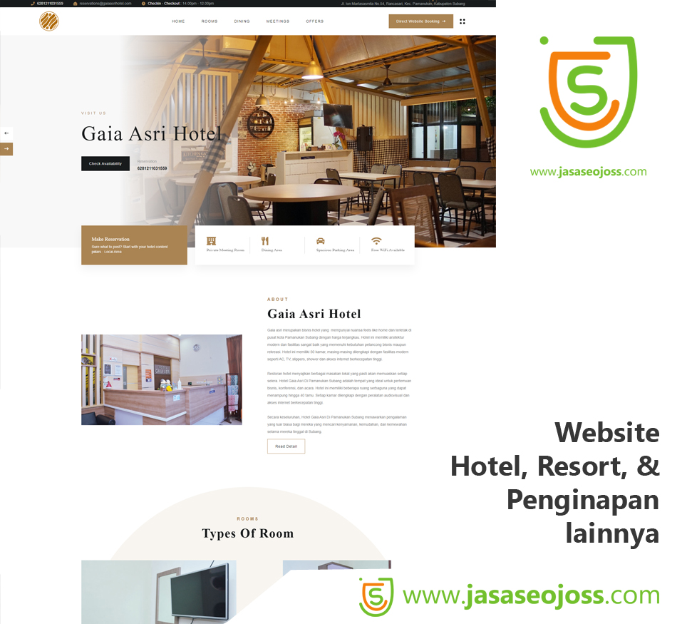 Website Hotel
